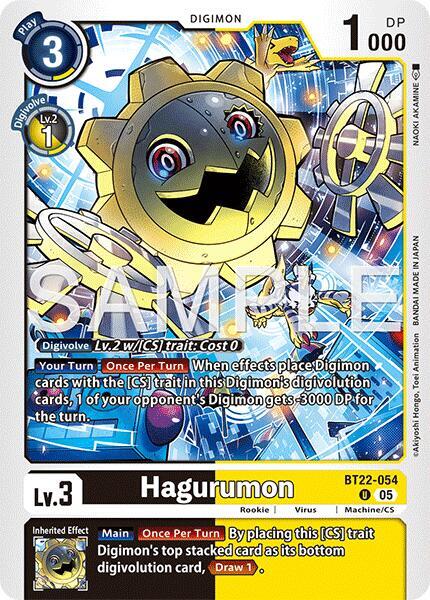 BT22-054 Hagurumon Single