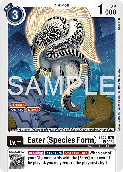 BT22-079 Eater Species Form Single