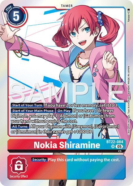 BT22-084 Nokia Shiramine Single