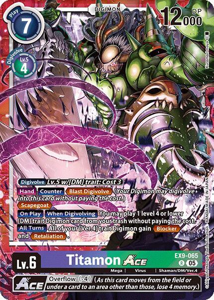 EX9-065 Titamon ACE Single