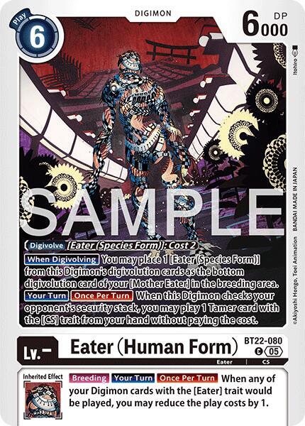 BT22-080 Eater Human Form Single