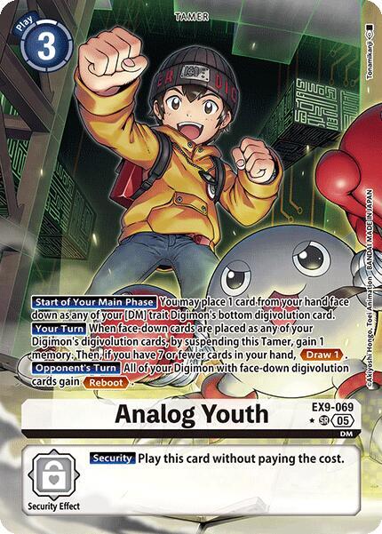 EX9-069 Analog Youth Alternate Art Single