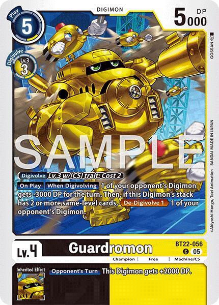 BT22-056 Guardromon Single