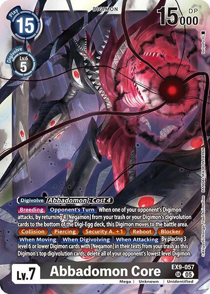 EX9-057 Abbadomon Core Single