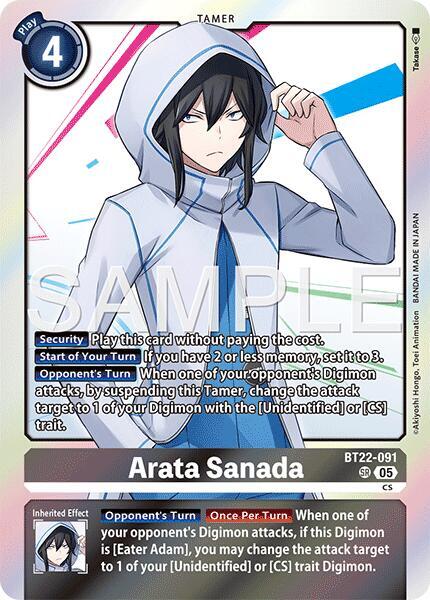 BT22-091 Arata Sanada Single