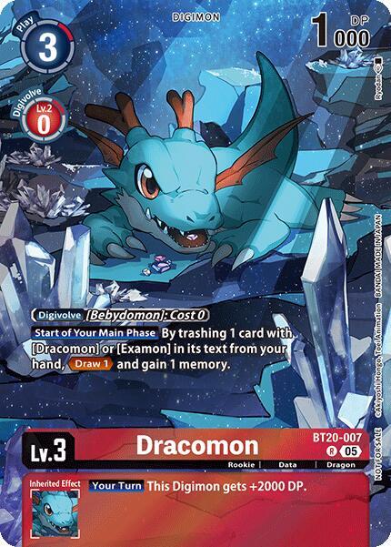 BT20-007 Dracomon Versus Monsters Legend Pack 2025 Single