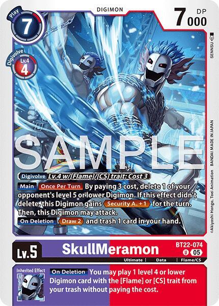 BT22-074 SkullMeramon Single
