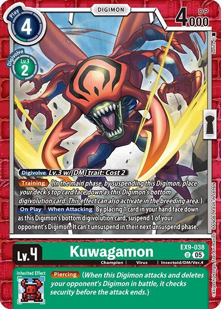 EX9-038 Kuwagamon Single