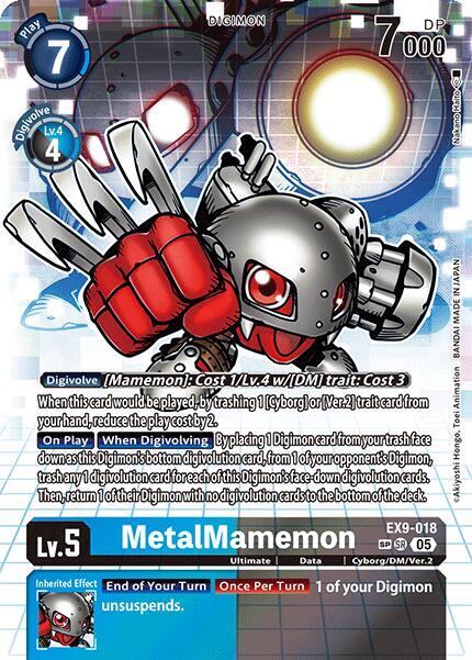 EX9-018 MetalMamemon SP Single