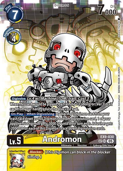 EX9-030 Andromon SP Single