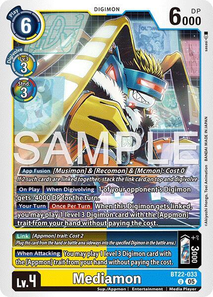 BT22-033 Mediamon Single