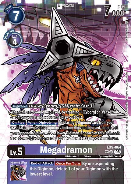 EX9-064 Megadramon SP Single