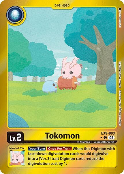 EX9-003 Tokomon Limited Foil Single