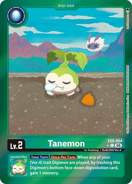 EX9-004 Tanemon Limited Foil Single