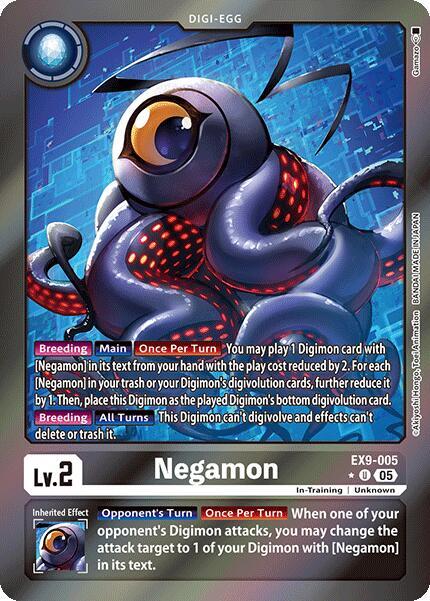 EX9-005 Negamon Limited Foil Single