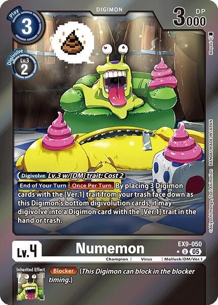 EX9-050 Numemon Limited Foil Single