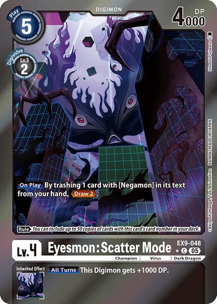 EX9-048 Eyesmon Scatter Mode Limited Foil Single