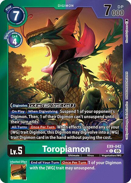 EX9-042 Toropiamon Limited Foil Single