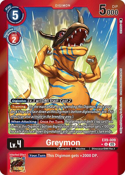 EX9-009 Greymon Limited Foil Single