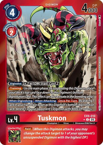 EX9-010 Tuskmon Limited Foil Single
