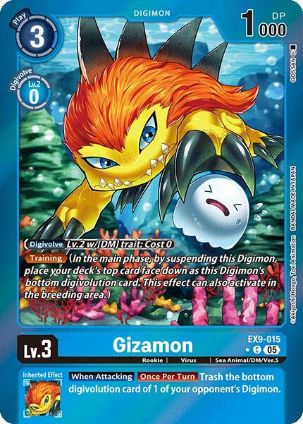 EX9-015 Gizamon Limited Foil Single