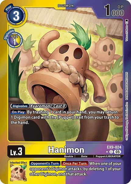 EX9-024 Hanimon Limited Foil Single