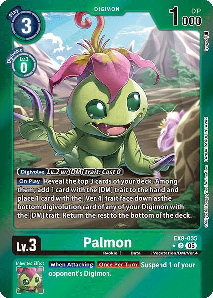 EX9-035 Palmon Limited Foil Single