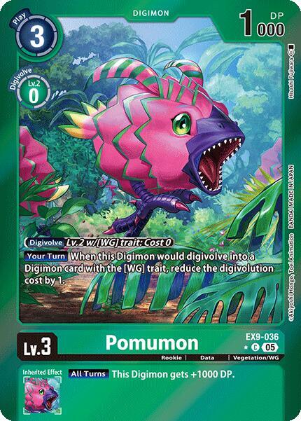 EX9-036 Pomumon Limited Foil Single