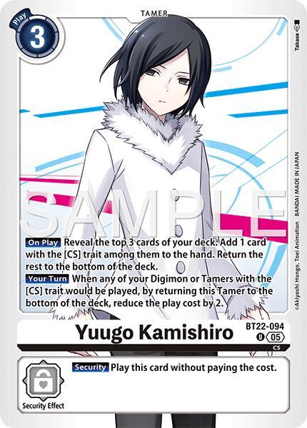 BT22-094 Yuugo Kamishiro Single