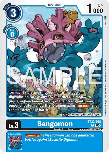 BT22-018 Sangomon Single