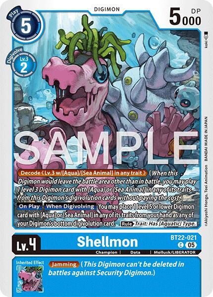 BT22-021 Shellmon Single