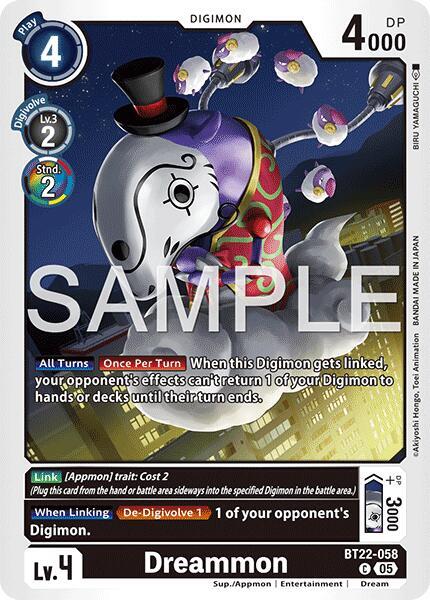 BT22-058 Dreammon Single