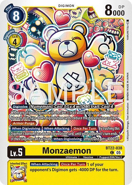 BT22-038 Monzaemon Single