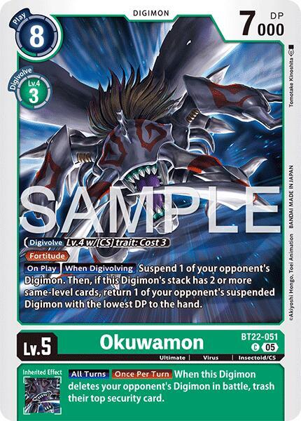 BT22-051 Okuwamon Single