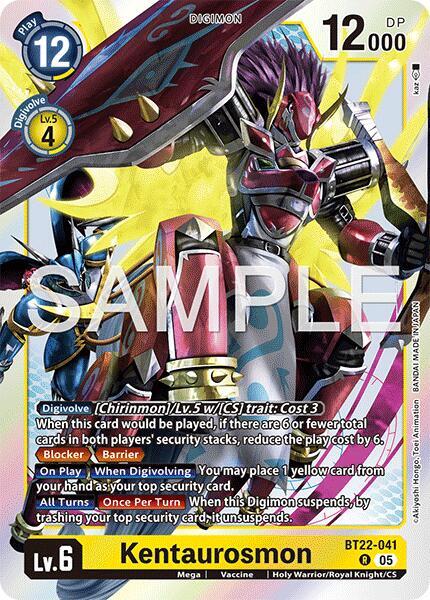 BT22-041 Kentaurosmon Single