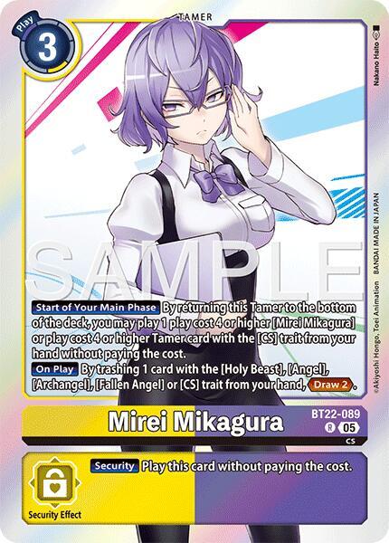 BT22-089 Mirei Mikagura Single