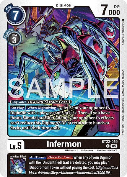 BT22-059 Infermon Single
