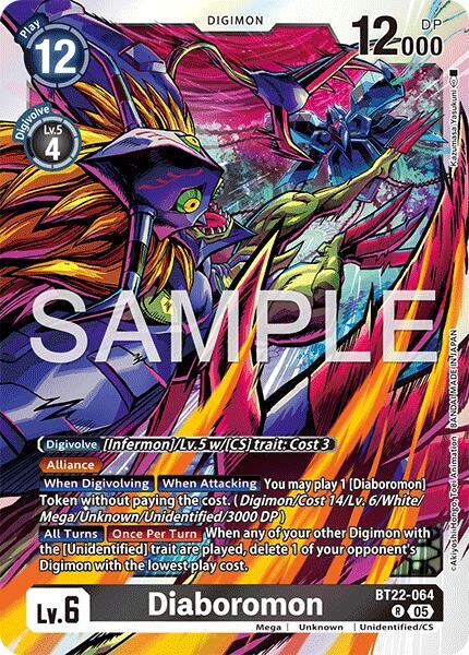 BT22-064 Diaboromon Single