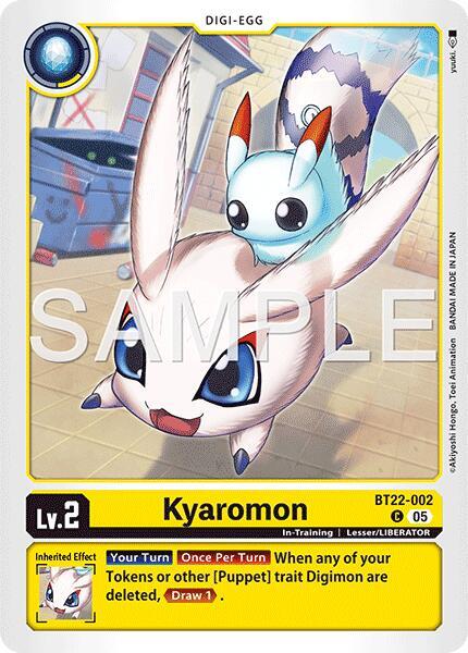 BT22-002 Kyaromon Single