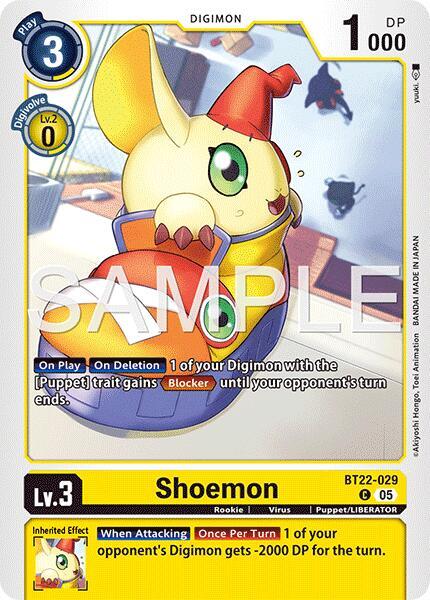 BT22-029 Shoemon Single
