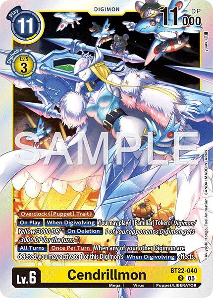 BT22-040 Cendrillmon Single