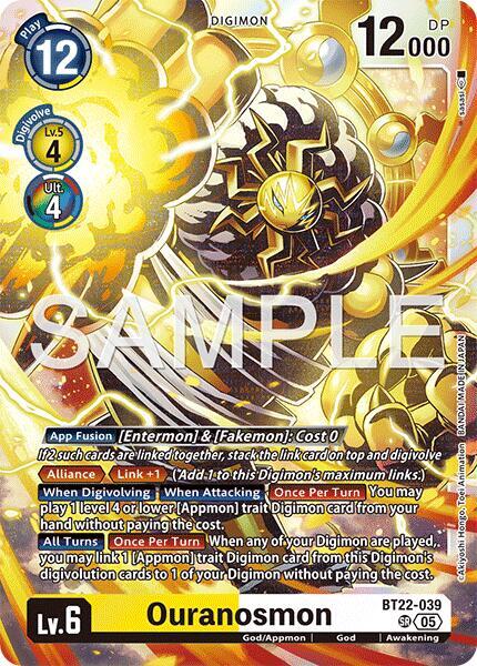 BT22-039 Ouranosmon Single