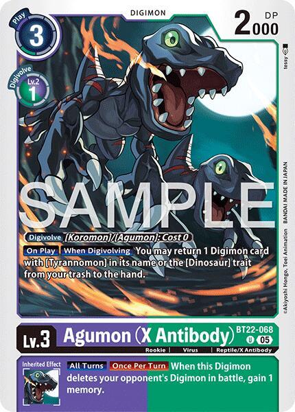 BT22-068 Agumon X Antibody Single
