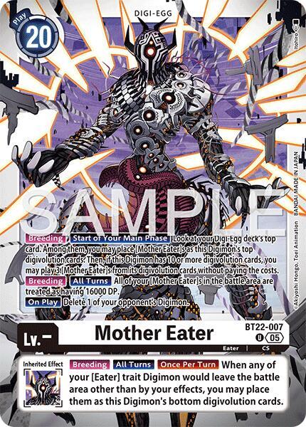 BT22-007 Mother Eater Single