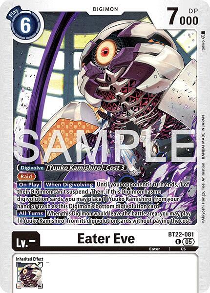 BT22-081 Eater Eve Single