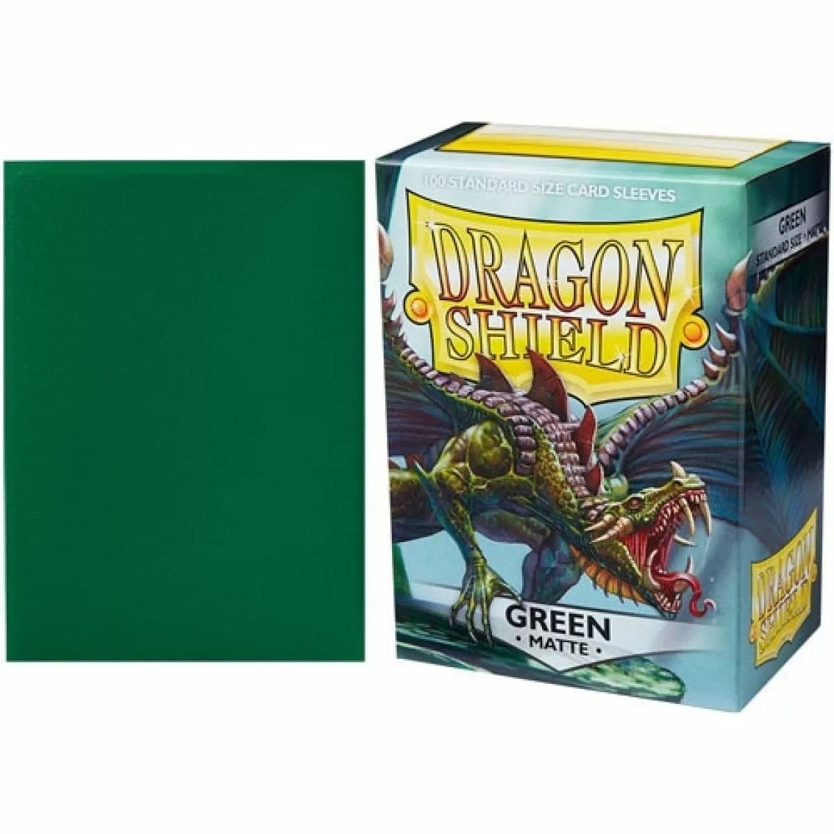 Dragon Shield Sleeves Green Matte - 100