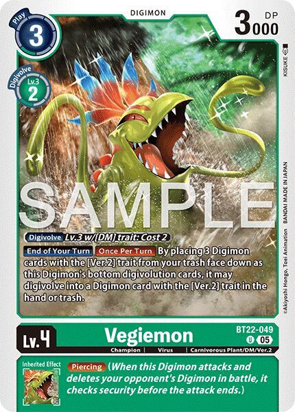 BT22-049 Vegiemon Single