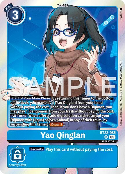 BT22-086 Yao Qinglan Single