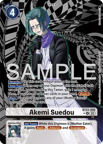 BT22-095 Akemi Suedou Alternate Art Single