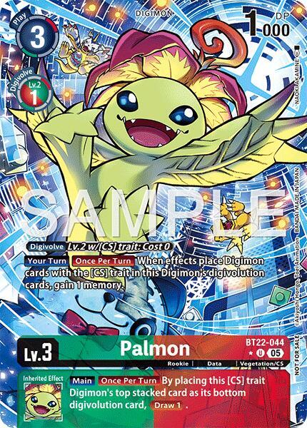 BT22-044 Palmon Box Topper Single